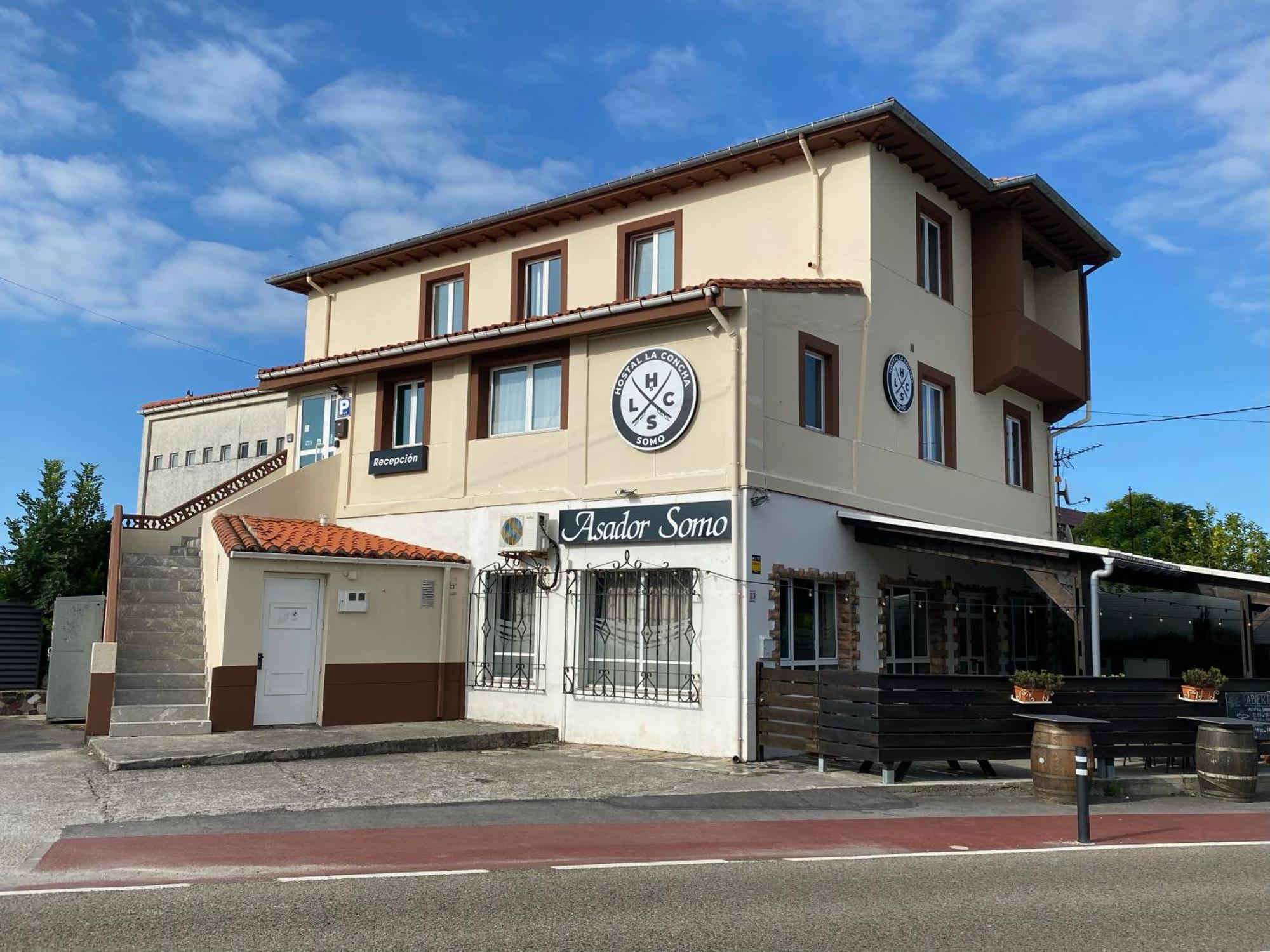 Hostal La Concha ソモ エクステリア 写真